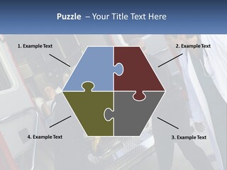 The Ambulance Brought The Patient PowerPoint Template