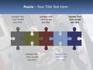 The Ambulance Brought The Patient PowerPoint Template