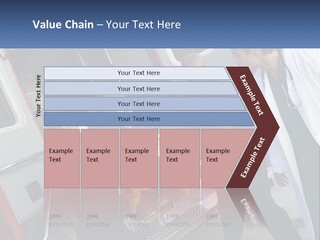 The Ambulance Brought The Patient PowerPoint Template