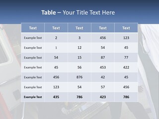 The Ambulance Brought The Patient PowerPoint Template