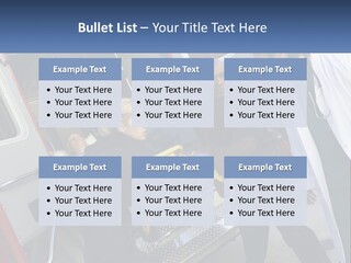 The Ambulance Brought The Patient PowerPoint Template