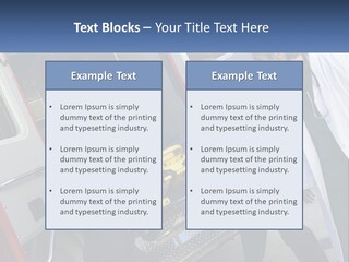 The Ambulance Brought The Patient PowerPoint Template