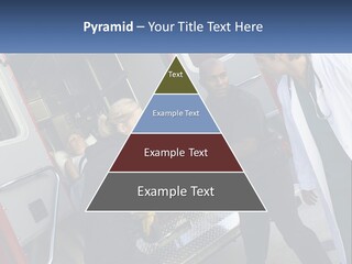 The Ambulance Brought The Patient PowerPoint Template