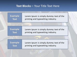 The Ambulance Brought The Patient PowerPoint Template
