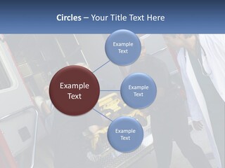 The Ambulance Brought The Patient PowerPoint Template