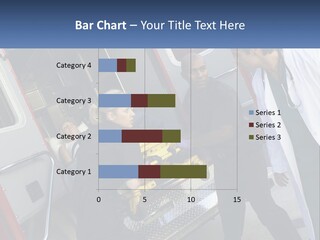 The Ambulance Brought The Patient PowerPoint Template
