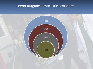 The Ambulance Brought The Patient PowerPoint Template