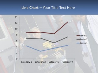 The Ambulance Brought The Patient PowerPoint Template