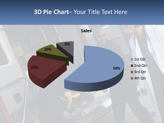 The Ambulance Brought The Patient PowerPoint Template