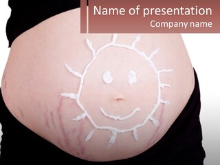 Pregnant Woman PowerPoint Template
