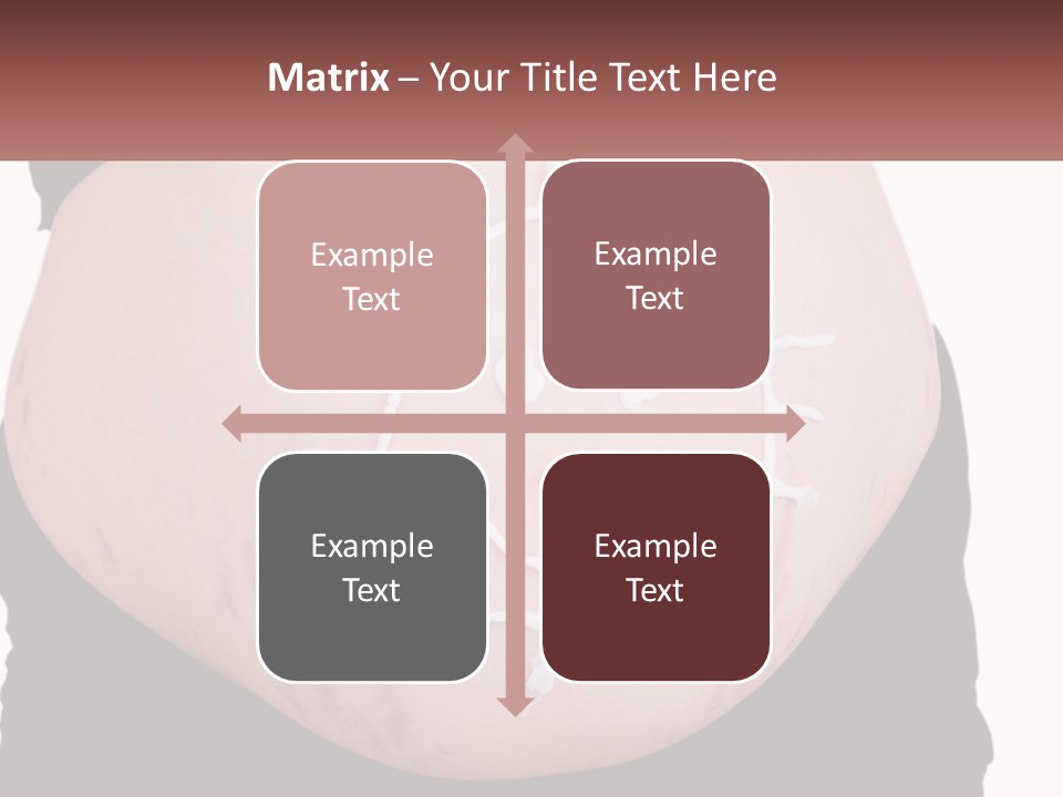 Pregnant Woman PowerPoint Template