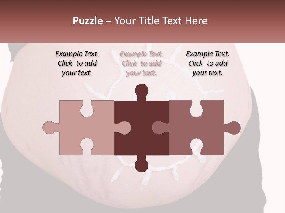 Pregnant Woman PowerPoint Template