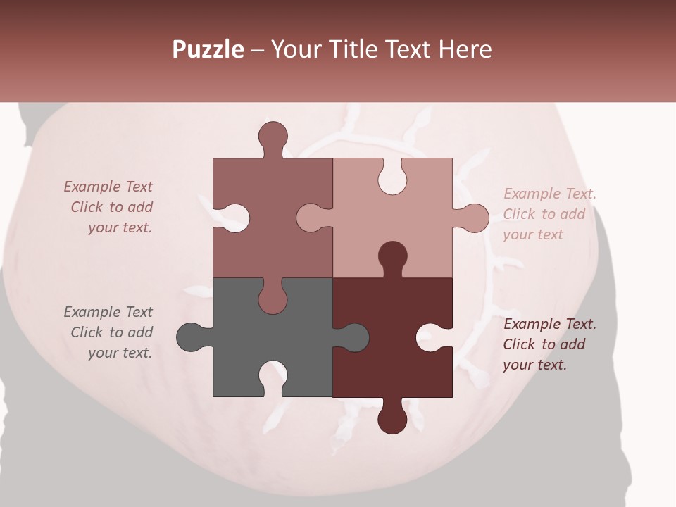 Pregnant Woman PowerPoint Template