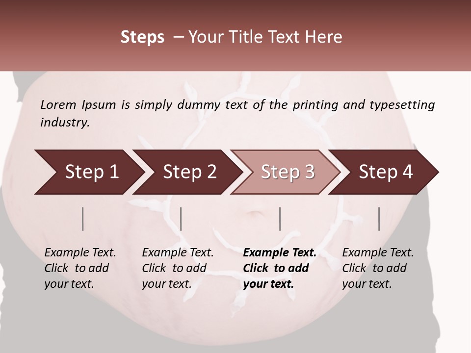 Pregnant Woman PowerPoint Template