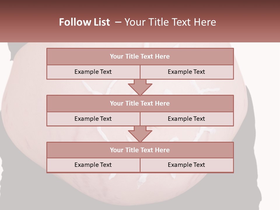 Pregnant Woman PowerPoint Template