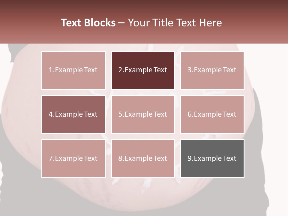 Pregnant Woman PowerPoint Template