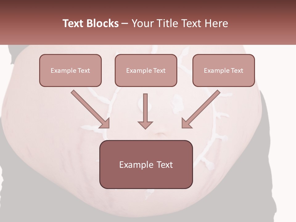 Pregnant Woman PowerPoint Template