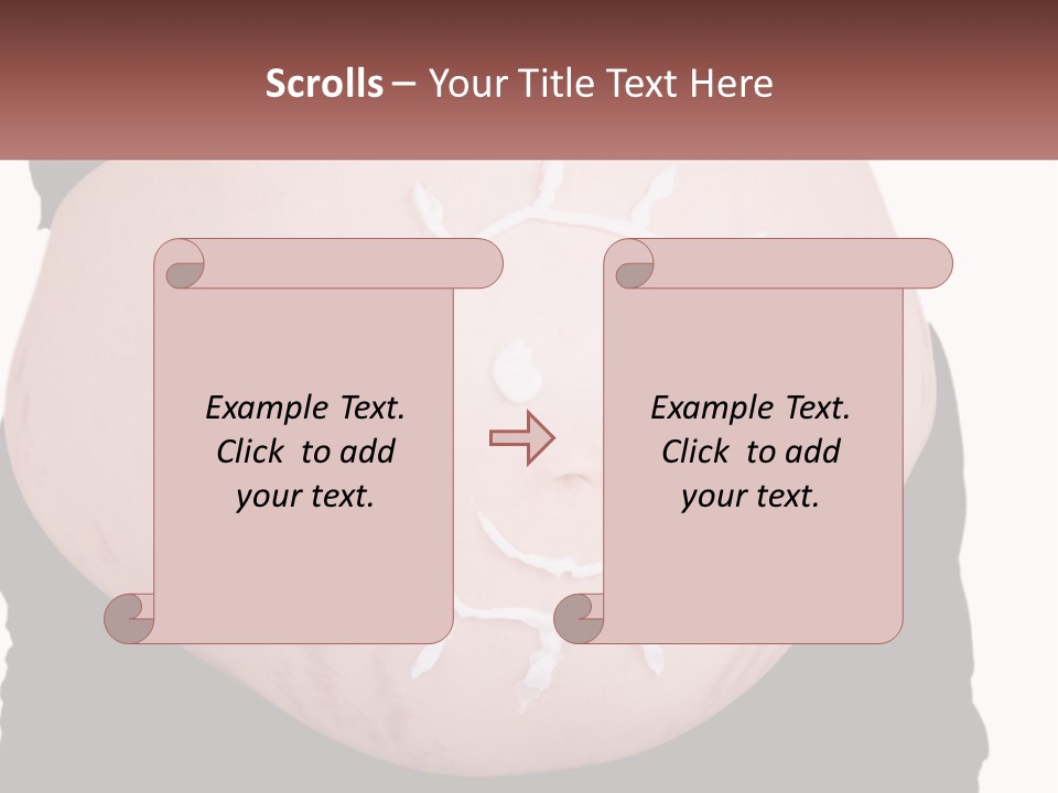Pregnant Woman PowerPoint Template