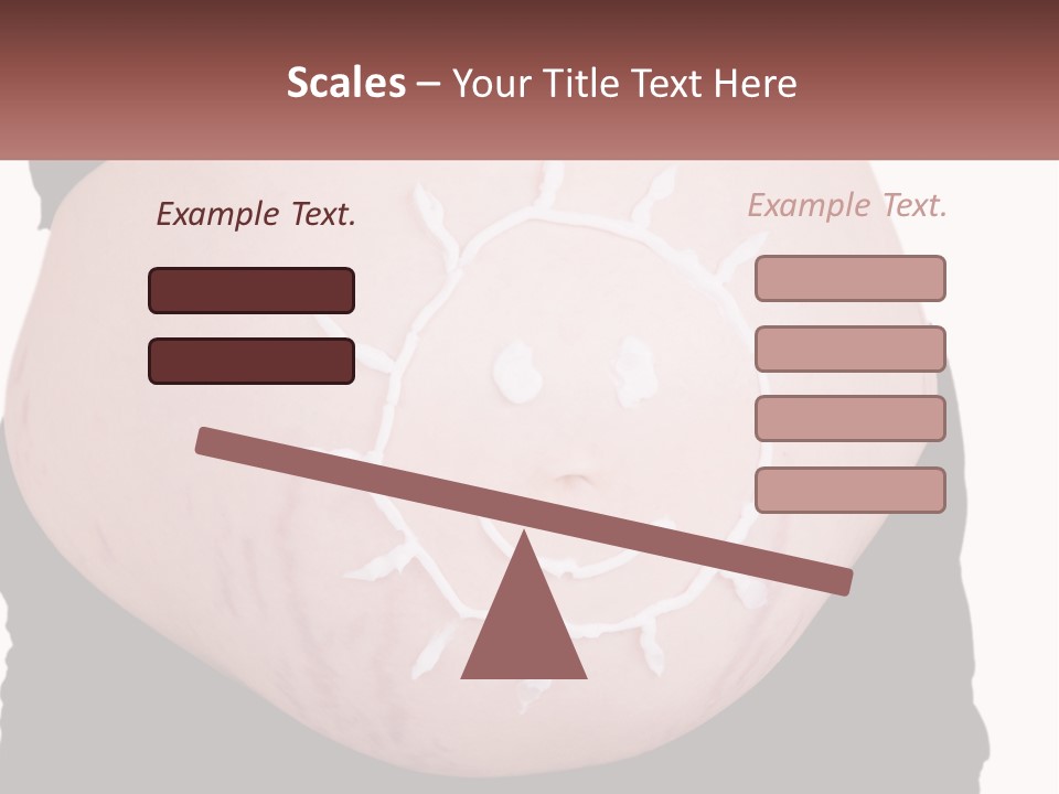 Pregnant Woman PowerPoint Template