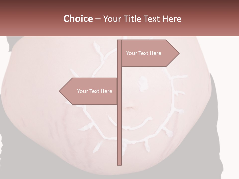 Pregnant Woman PowerPoint Template