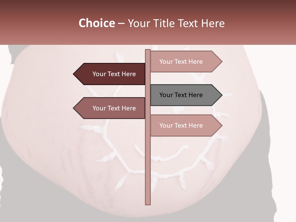 Pregnant Woman PowerPoint Template