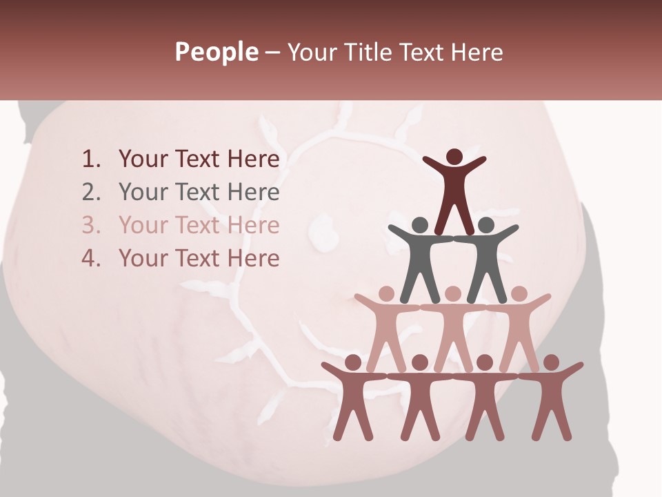 Pregnant Woman PowerPoint Template