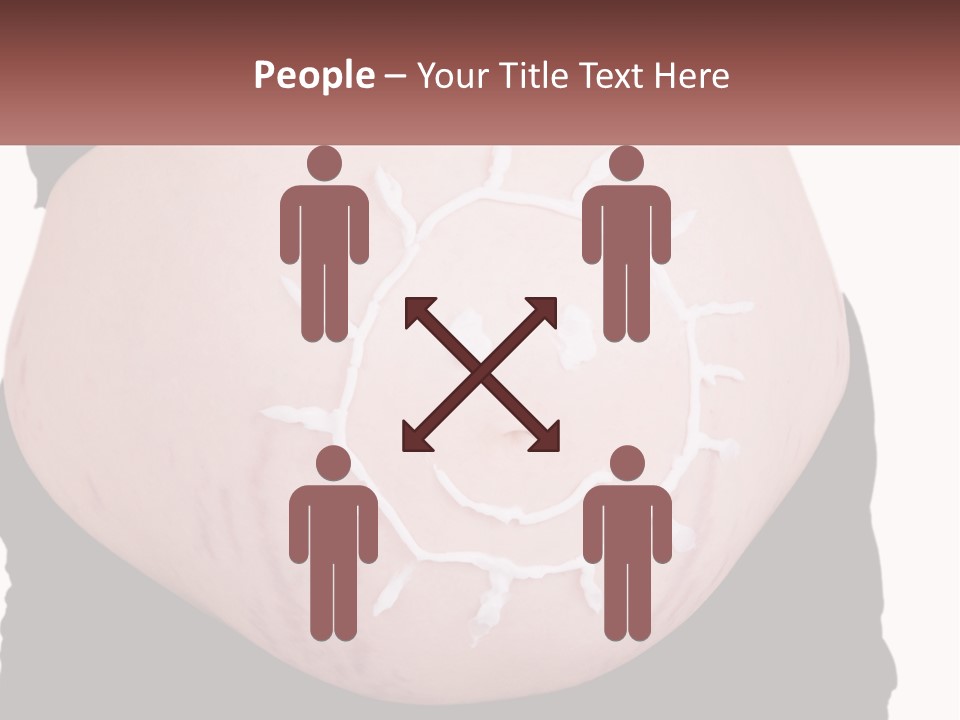 Pregnant Woman PowerPoint Template