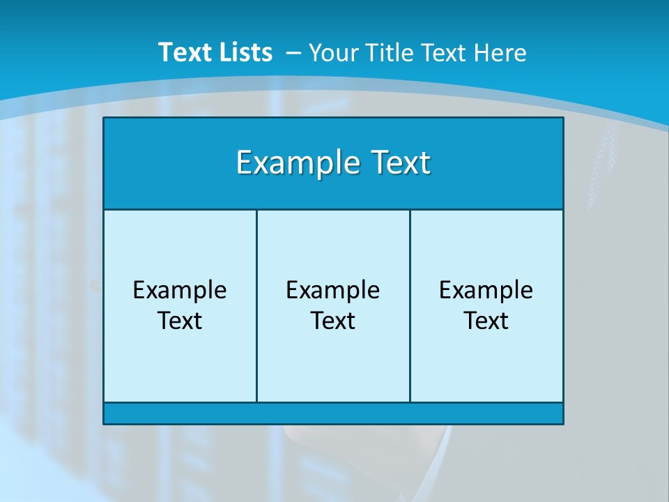 Man With A Tablet PowerPoint Template