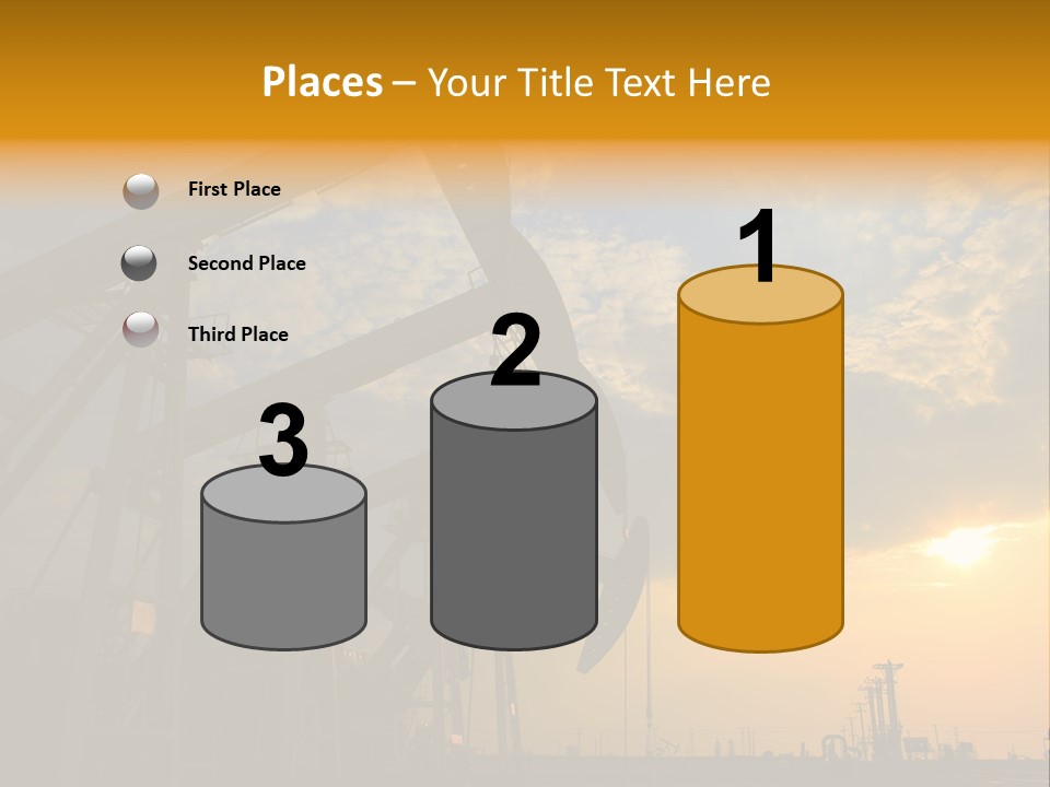 Oil Rigs PowerPoint Template