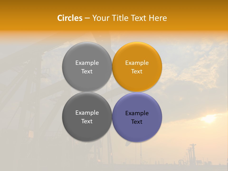 Oil Rigs PowerPoint Template
