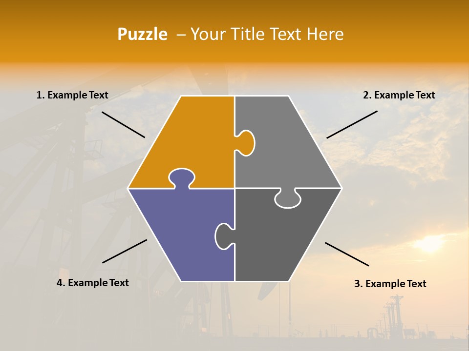 Oil Rigs PowerPoint Template