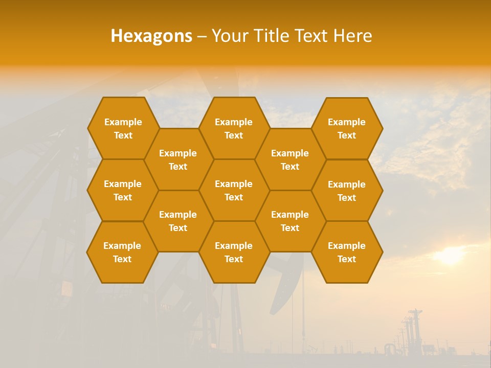 Oil Rigs PowerPoint Template