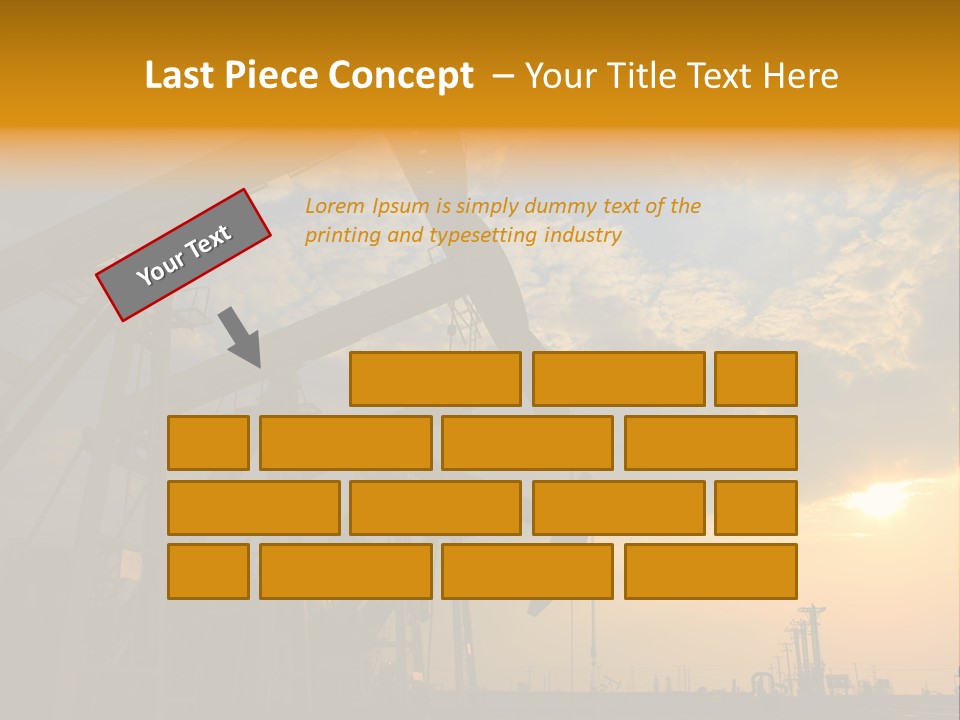 Oil Rigs PowerPoint Template