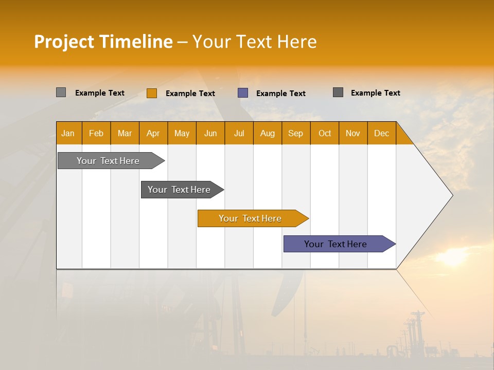 Oil Rigs PowerPoint Template