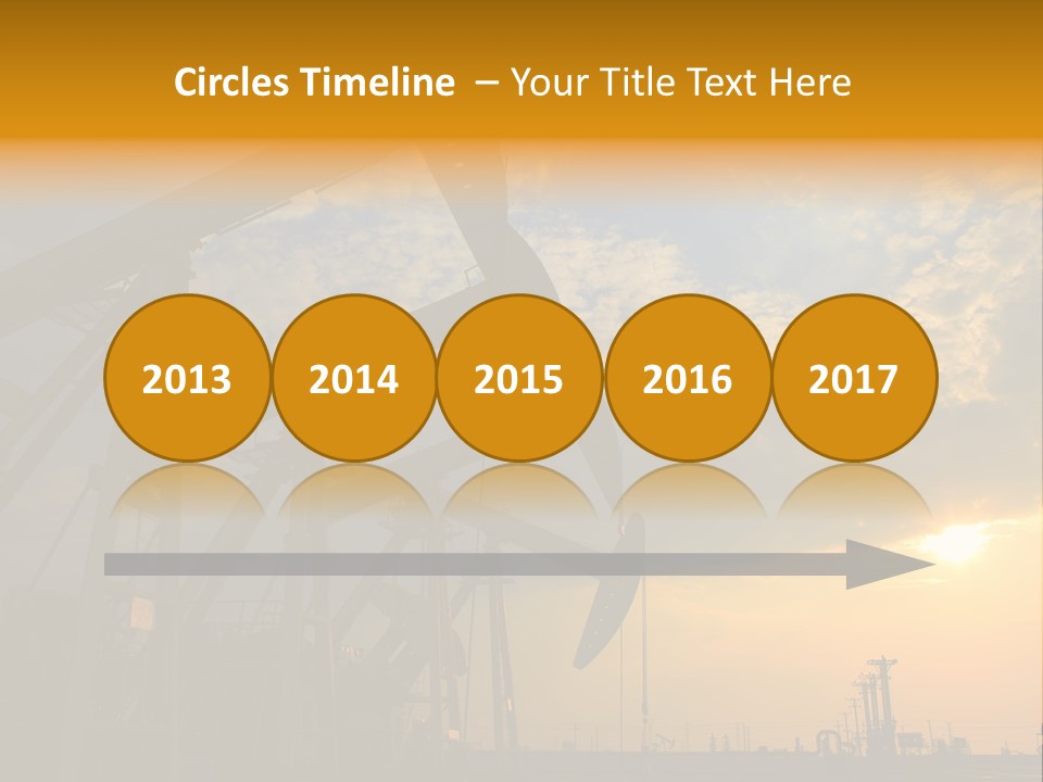 Oil Rigs PowerPoint Template