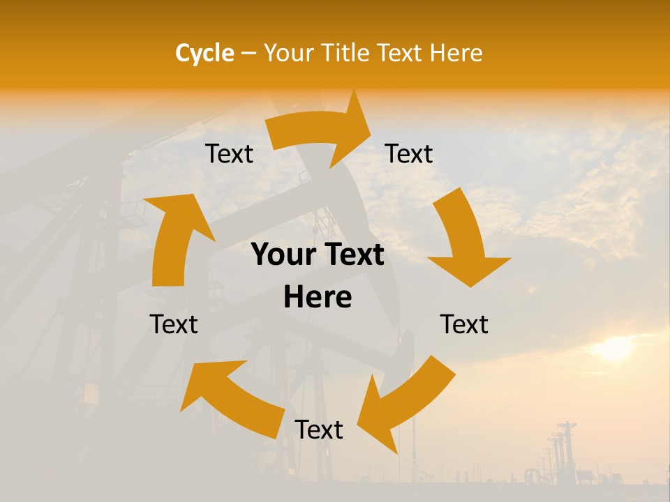 Oil Rigs PowerPoint Template