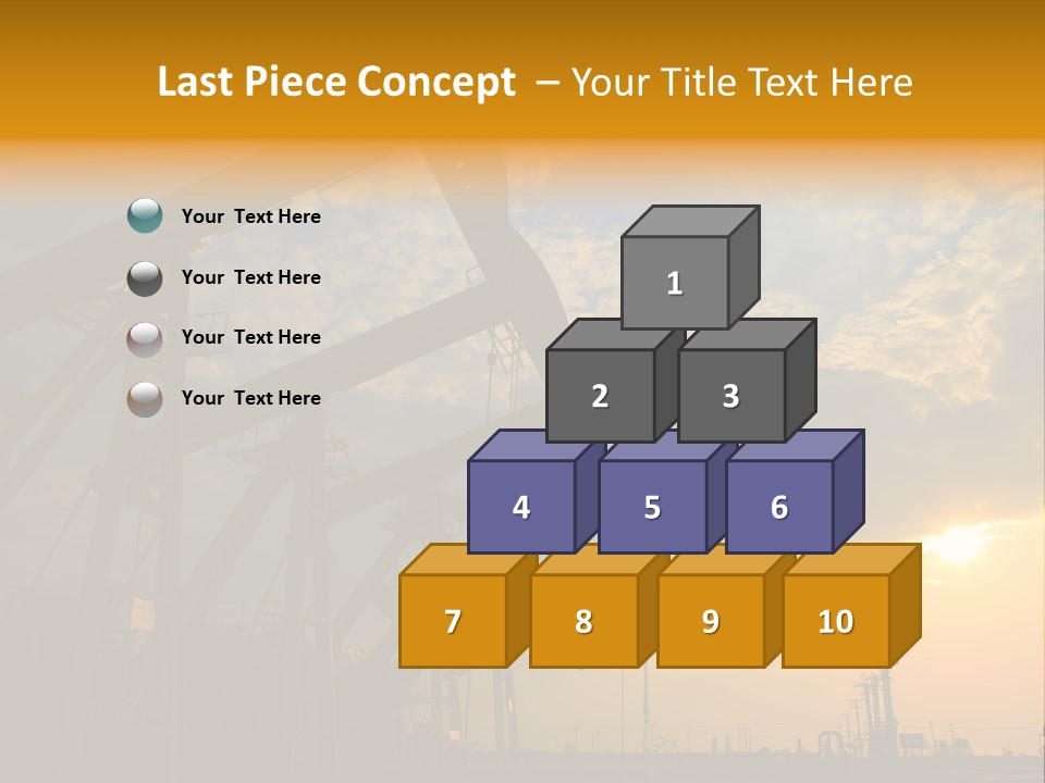 Oil Rigs PowerPoint Template