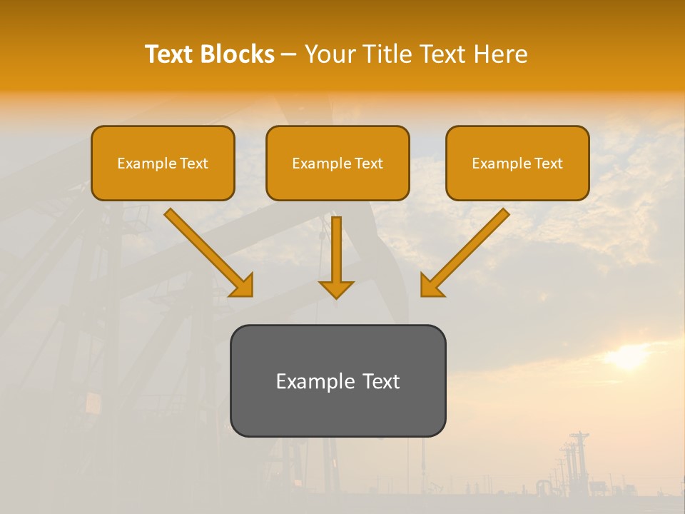 Oil Rigs PowerPoint Template