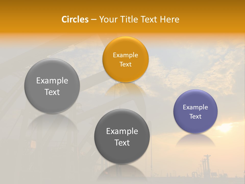 Oil Rigs PowerPoint Template