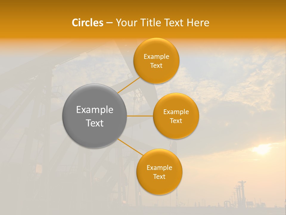 Oil Rigs PowerPoint Template