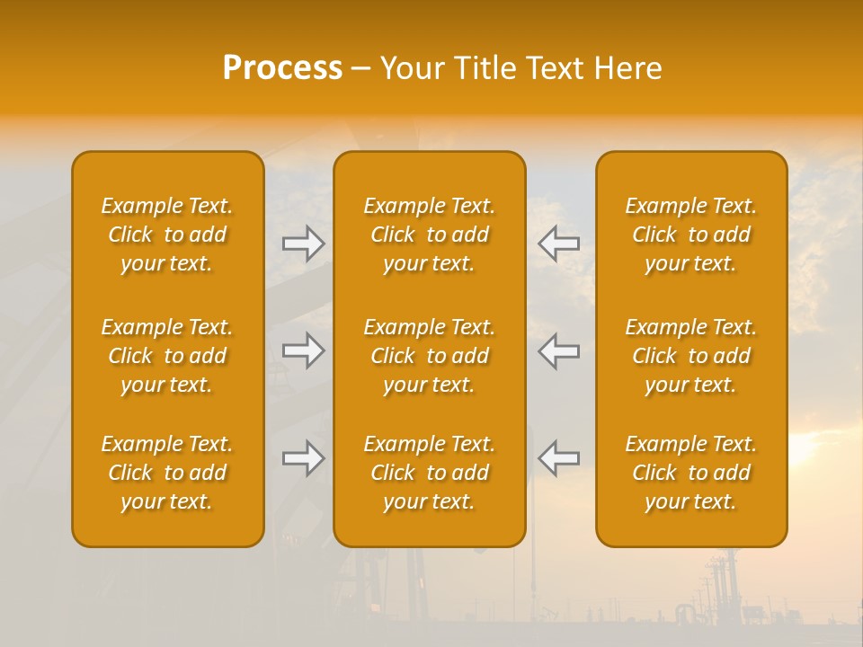 Oil Rigs PowerPoint Template