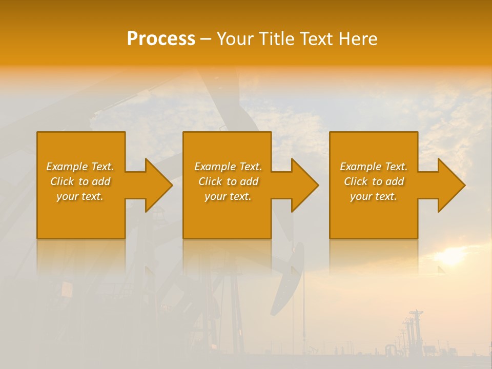 Oil Rigs PowerPoint Template