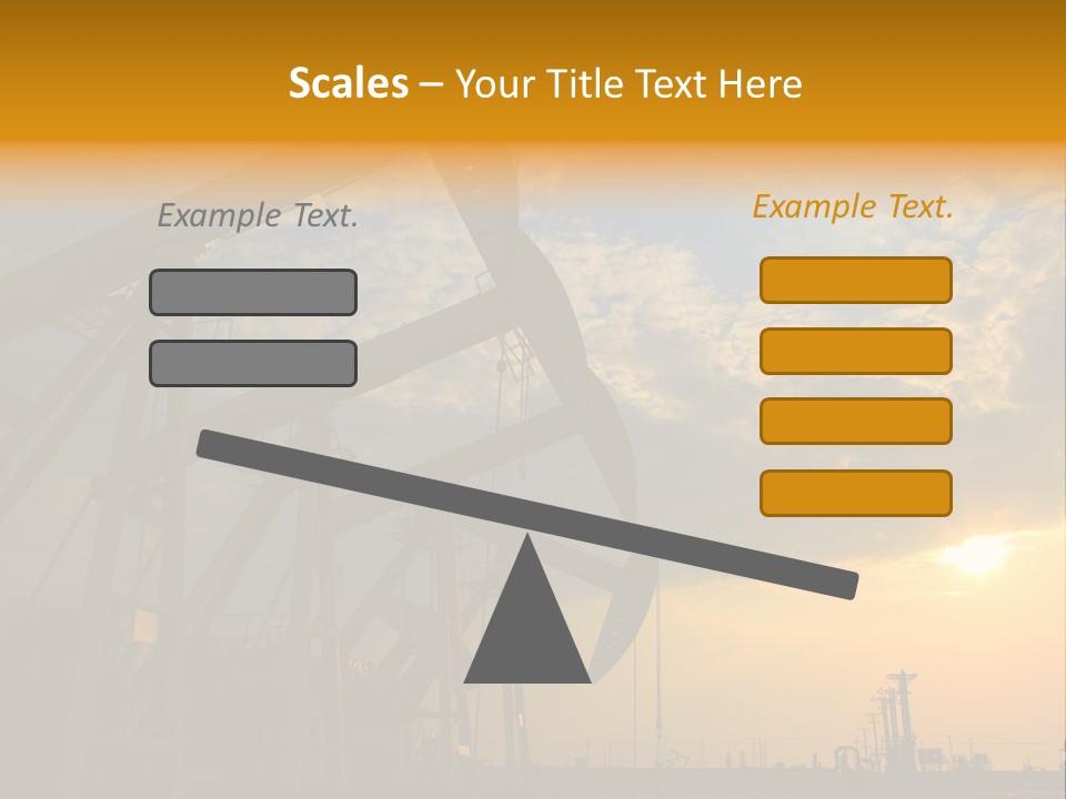 Oil Rigs PowerPoint Template