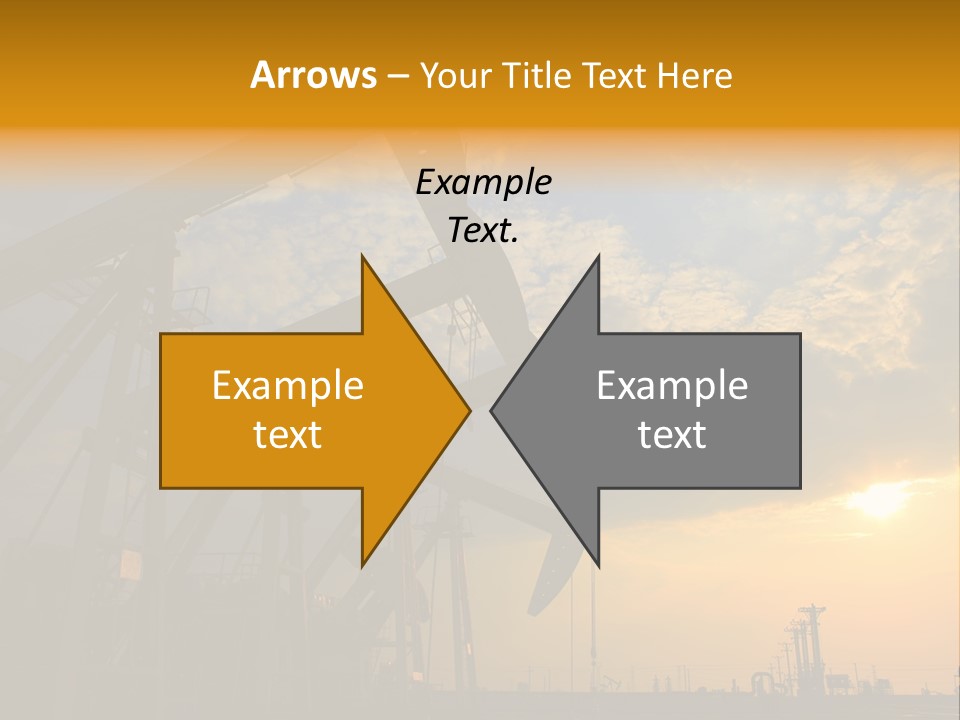 Oil Rigs PowerPoint Template