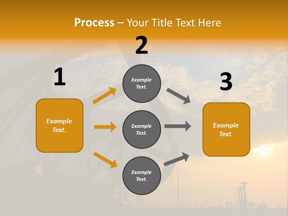 Oil Rigs PowerPoint Template