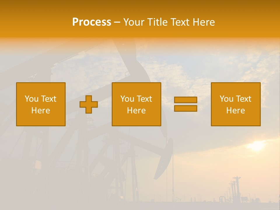 Oil Rigs PowerPoint Template