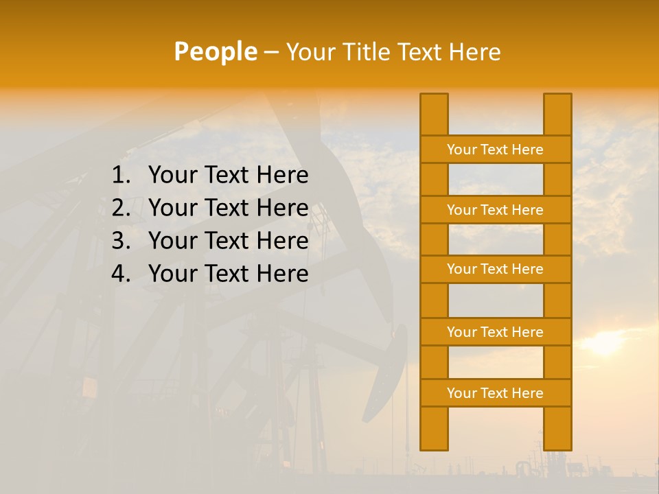 Oil Rigs PowerPoint Template