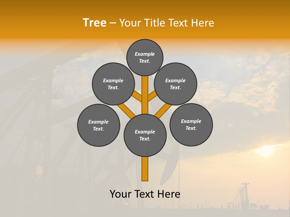 Oil Rigs PowerPoint Template