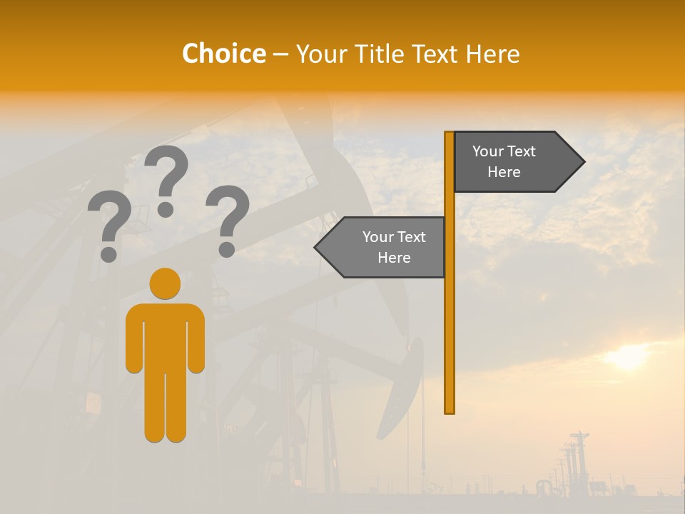 Oil Rigs PowerPoint Template