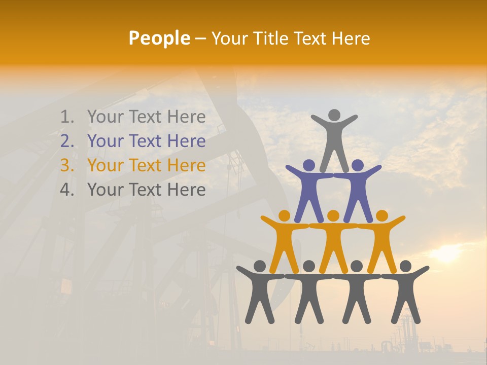 Oil Rigs PowerPoint Template